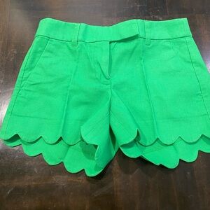 J.Crew Woman Scallop Short 4” Short Size 00